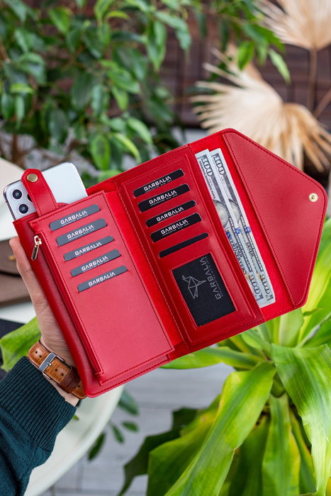 Zoozie Bags Envelope - Rojo